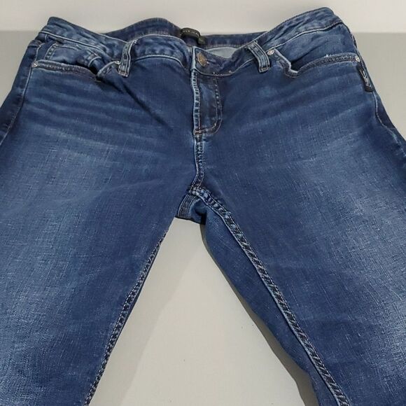 SILVER Aiko dark wash 31x31 slim boot cut jeans - Picture 5 of 8